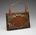 1935-45 Prada handbag, tooled and gilded leather 01