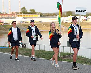 2018-08-07 World Rowing Junior Championships (Opening Ceremony) by Sandro Halank–150
