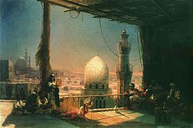 Aivazovsky - Scenes from Cairo's life