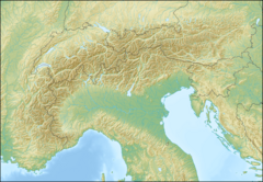 Ötzi is located in Alps