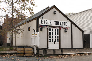 Eagle Theatre in Old Sacramento, a 28-acre National Historic Landmark District and State Historic Park along the Sacramento River in California's capital city LCCN2013633902.tif
