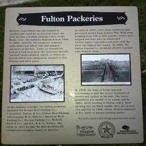 Fulton packeries sign