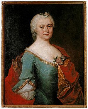 c. 1750 portrait by Elias Gottlob Haussmann