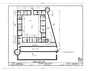 HABS COLO,6-LAJUNT,1- (sheet 2 of 4) - Old Fort Bent, La Junta, Otero County, CO 00002v
