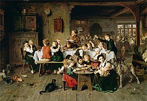Ludwig Knaus - Ein Kinderfest (1868)