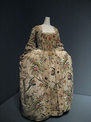 Robe à la française 1740s