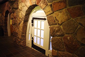 Small door at Timberline Lodge Oregon