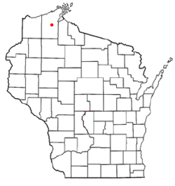 Location of Keystone, Wisconsin