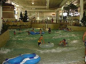 Wave Pool at Water Park of America