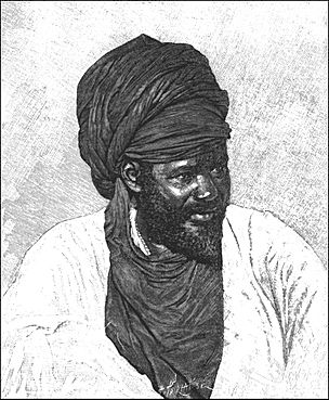 AFR V3 D371 A Sokoto Fulah - Brother of the Sultan