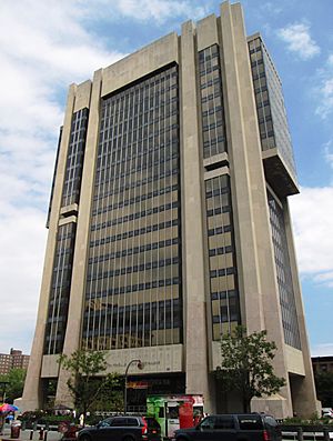 Adam Clayton Powell Jr. State Office Building from east