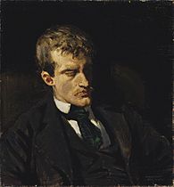 Akseli Gallen-Kallela - Portrait of Edvard Munch (1895)
