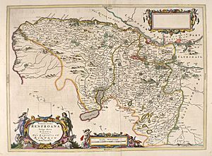 Blaeu - Atlas of Scotland 1654 - RENFROANA - Renfrew