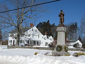 Civil War monument on High Street