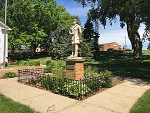 Capt. Grant Marsh Statue, Riverside Park, Douglas Ave. & Levee St.,Yankton, South Dakota