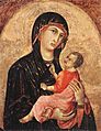 Duccio di Buoninsegna - Madonna and Child (no. 593) - WGA06706