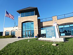 Front Entrance of The National Museum of the Great Lakes in Toledo, Ohio, October 2019.jpg
