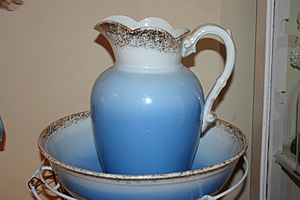 Ironstone antique pitcher washbowl