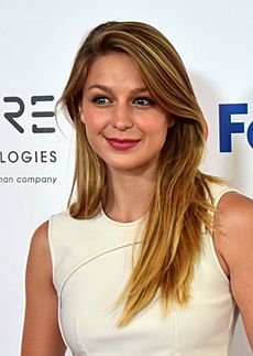 Melissa Benoist at the 6th Annual Thirst Project Thirst Gala - adj & cropped