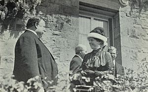 President Taft and Mrs. Grover Cleveland