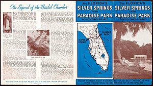 Promotional flyer for Paradise Park (pages 1 and 4)