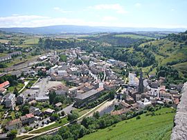 Saint-Flour - the lower town