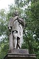 Statue of Isaac Watts, Abney Park Cemetery.jpg