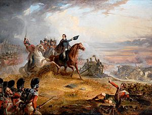 Thomas Jones Barker, The Battle of Waterloo