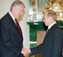 Vladimir Putin 19 January 2001-2