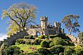 Warwick Castle, Warwickshire, England, a popular tourist destination