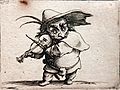 1620 Callot Zwerg mit Violine anagoria