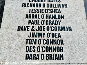 Des O'Connor on Blackpool's Walk of Fame, 2022