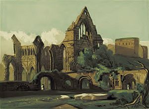 Dryburgh abbey 1860