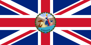 Flag of the Governor of Barbados (1870–1966)