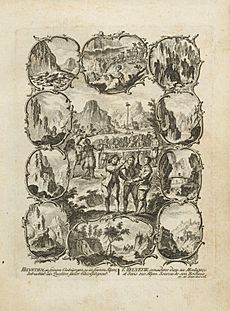Houghton Typ 765.73.447 - Ode sur les Alpes, 1773 - frontispiece