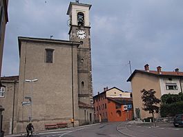 The church of San Lorenzo at Ligornetto
