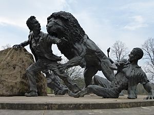Livingstone-Lion sculpture, Blantyre