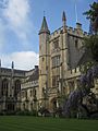 Magdalen College, view from the cloister