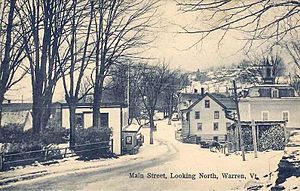 Main Street, Looking North, Warren, VT