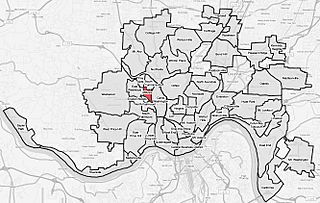 Millvale-Cincinnati-map