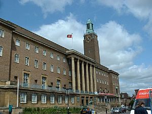 Norwich City Hall - geograph.org.uk - 24665