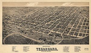 Old map-Texarkana-1888
