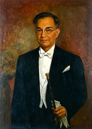 President Jose P. Laurel