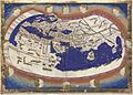 Ptolemy Cosmographia 1467 - world map