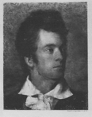 Self-portrait by George Catlin. Age 28