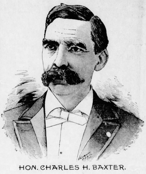 Wisconsin State Senator Charles H. Baxter w text.png