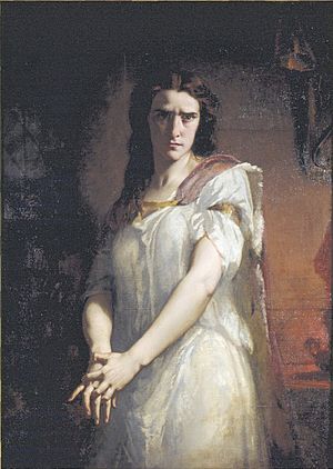 "Rachel dans Lady Macbeth", Charles Louis Mûller, 1849 - Musée d'Art et d'Histoire du Judaïsme