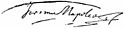 Jérôme Bonaparte's signature