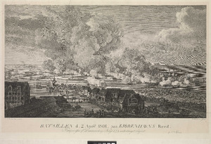 Bataillen d.2 April 1801, paa Kiobenhavns Reed (Battle of 2 April 1801 in Copenhagen Roads) RMG PY7975f