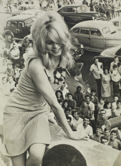 Brigitte Bardot em visita ao Brasil, 1964